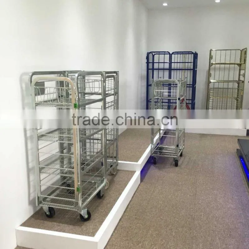 Multi functional milk trolley cart for display/transport