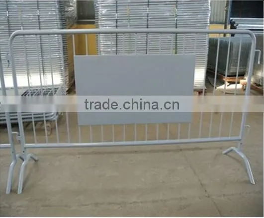 strong style concert crowd control barrier temporary steel fence predestrian barrier