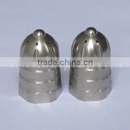 Female Round Stainless Steel SS or Alum blowing air nozzles with 7 grooves