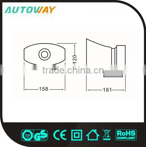 super brightness flash led warning strobe light (with horn )
