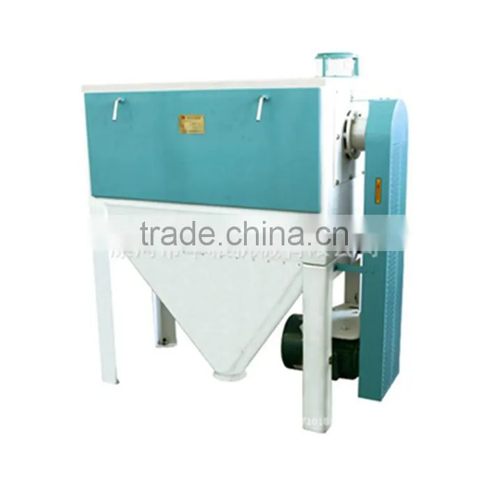 Mini automatic cleaning Spiral brush machine wheat for grain surface cleaning