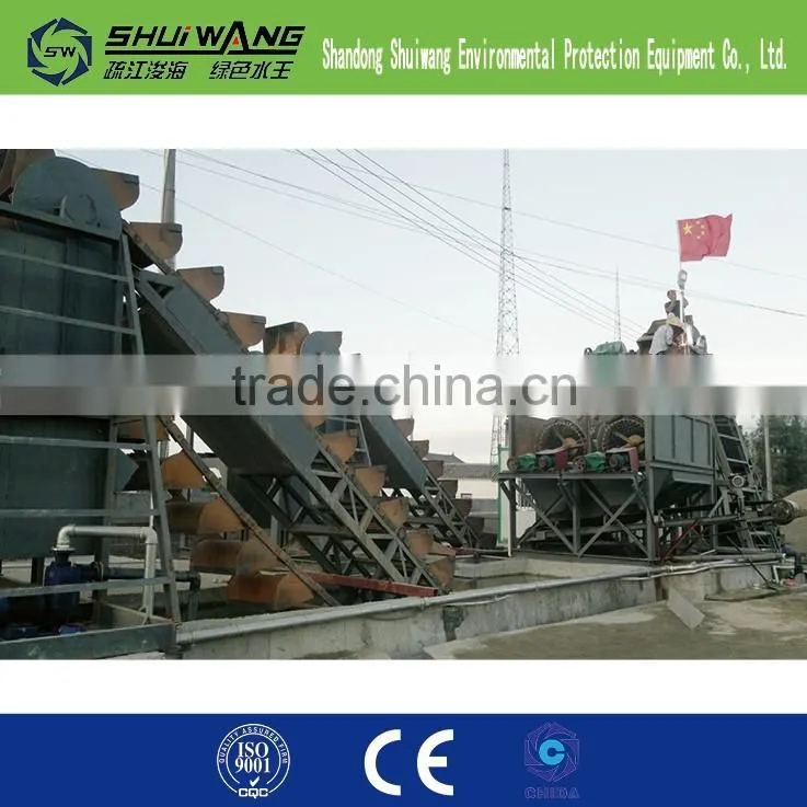 output 100 ton/hour sea sand desalination machine ,sea sand washing machine