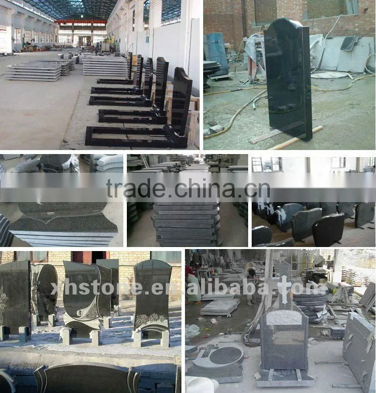 2014 New Style Natural Stone Funerary Grave Markers Headstone and Tombstone (24 years factory)