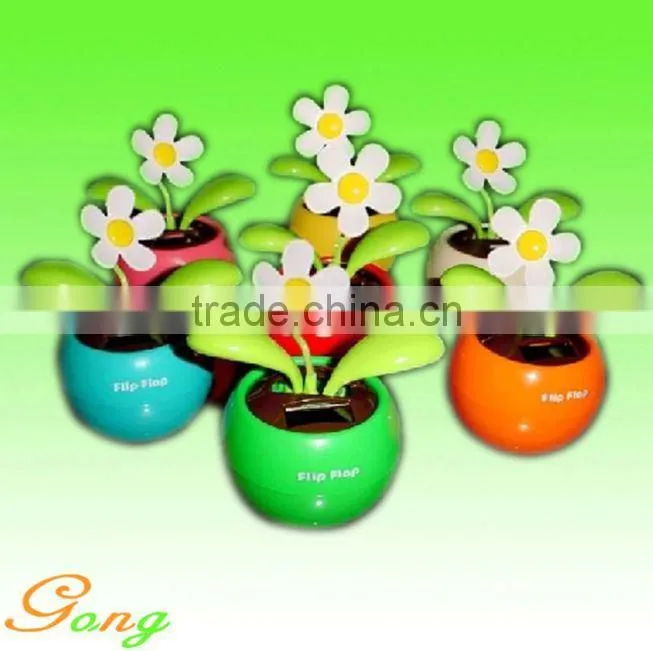 Wholesale Mini Cute Sunlight Shake Solar Toys Flower