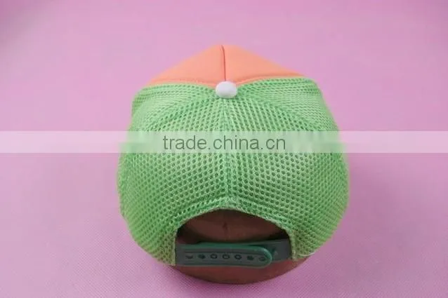 kids pritty sanwich baseball cap/kids spiderman baseball cap