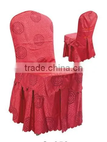 Manufacturers wholesale hotel longfeng red chair cover