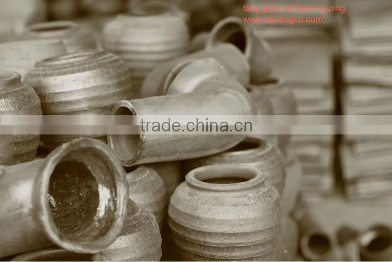 Vietnam Ceramic Outdoor Rustic flower pots