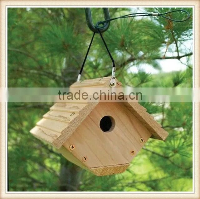Beautiful Wooden Bird House /wooden bird cage/bird nest
