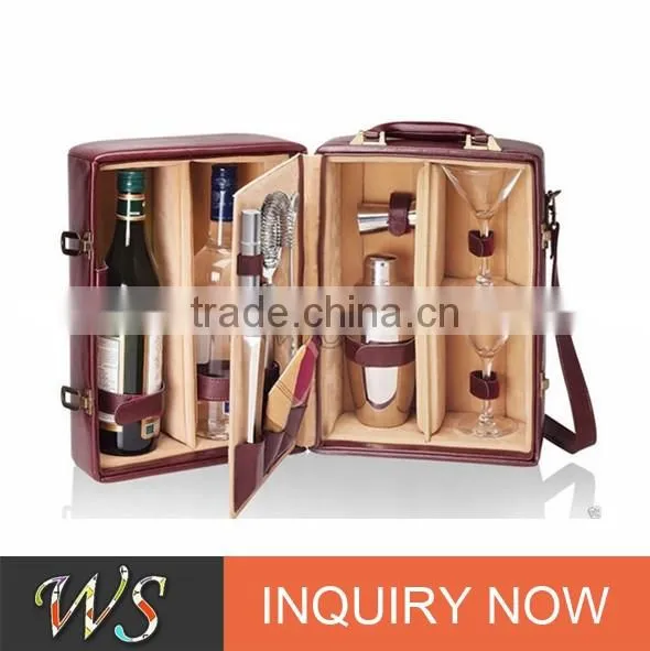 2017 famous high quality and popular cocktail shaker bartender set
