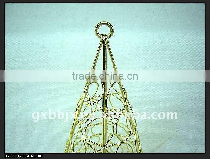 Gold iron wire decorative small ice cream craft