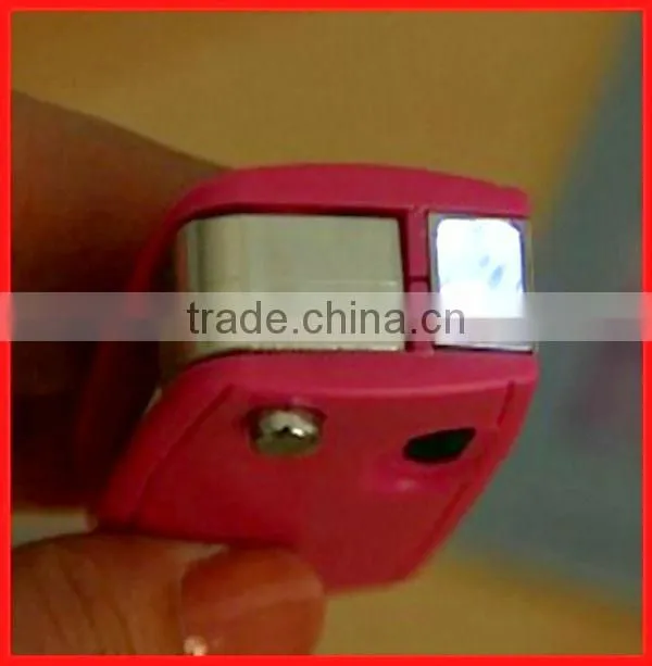 led light creative car key ball pen