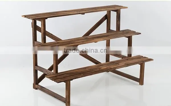 Good quality low price wholesale antique flower rack for sale