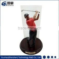 Custom resin bust baseball player figurine