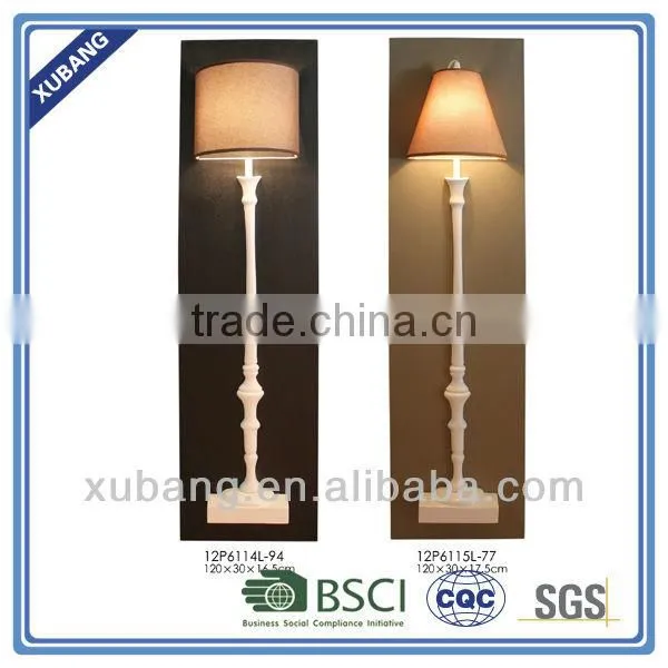 Long square MDF canvas plaque with lamp restaurant wall art decoration