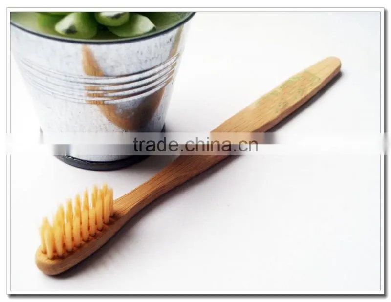 Natural color bamboo toothbrush- Environmentally friendly