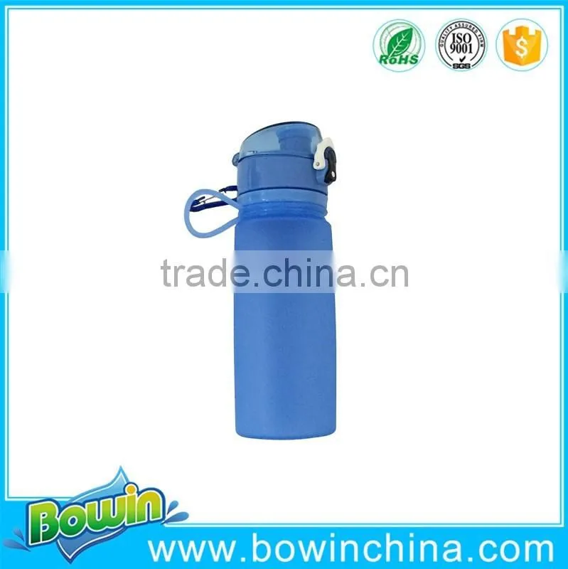 2016 new products silicone protable water bottle as seen on tv