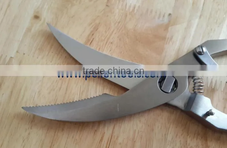 Kitchen Shear Stainless Steel Blade and Handle Kitchen Snipping Chicken Bone Fish and Meat Cutting Scissors