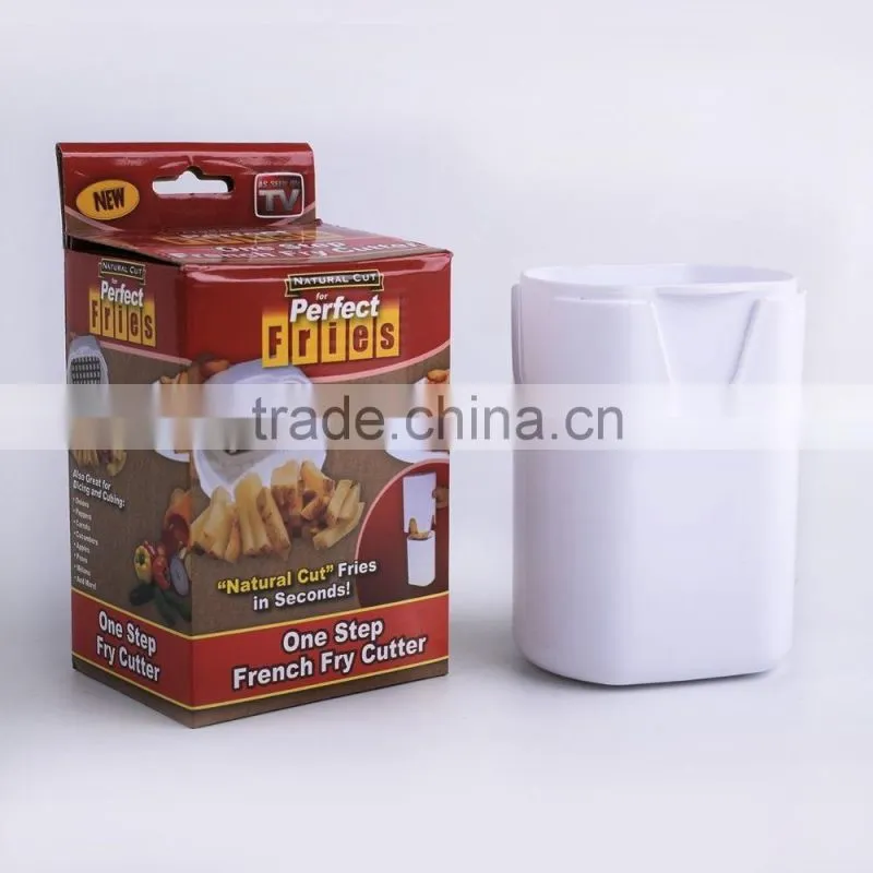 Perfect Fries One Step Natural French Fry Cutter Vegetable Fruit Durable Potato