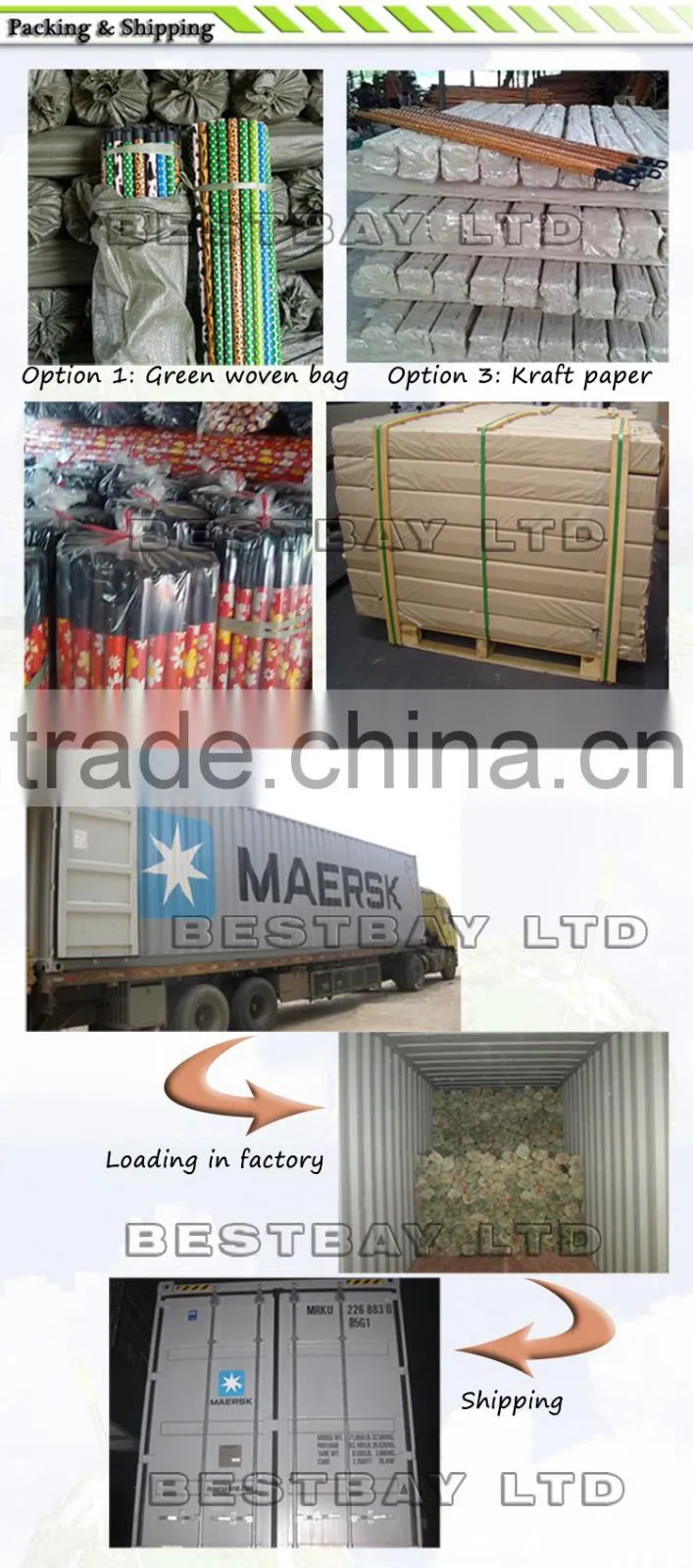 120X2.2cm pvc coated broom wooden handle/pvc coated broom wooden stick/pvc coated broomstick wood