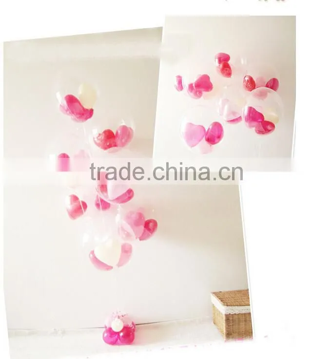 12 Inch Transparent Party Latex Free Balloons Wedding Decoration Balloon Balloon Stand For Decoration