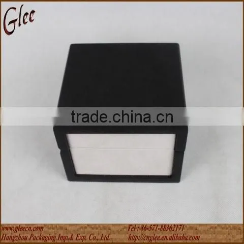 Chamois velvet wood Wristwatch Box men / lady watch box