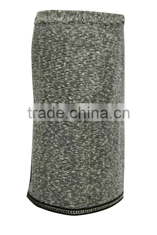 fashion clothing manufacturer yarn dyed tight fitting hem beaded center back vent buttoned back girls sexy short skirt