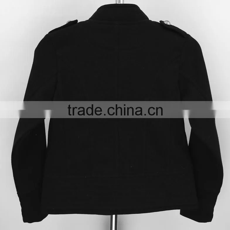 2016 wholesale hot sell school new design student style fancy young girls coat