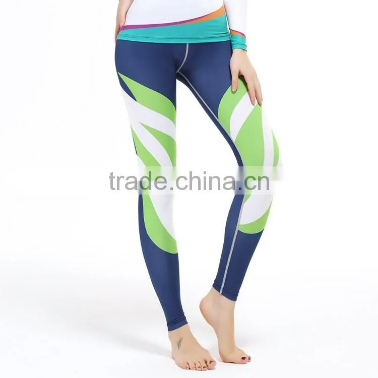 Hot sale gym leggings custom wear men compression sportswear