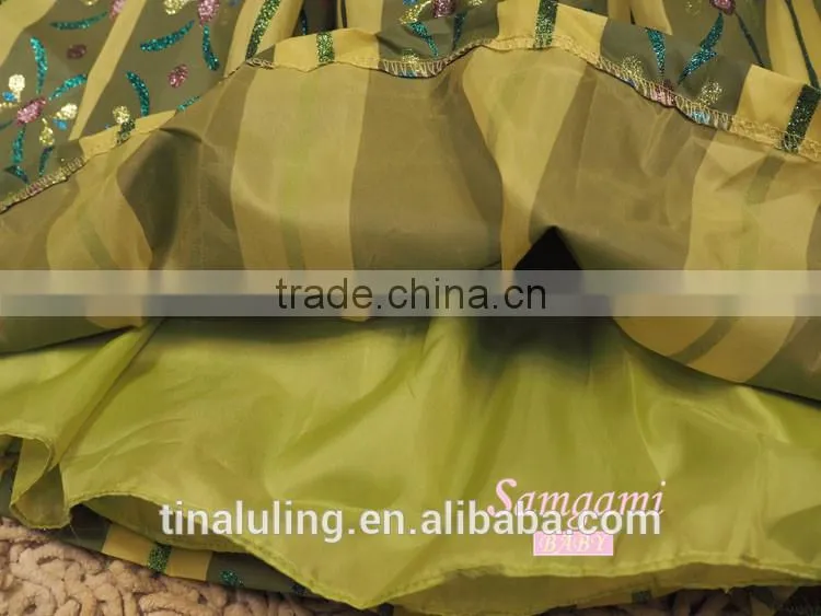 new fashion baby girls party wear dress kids party wear dress girls rainbow flower dress