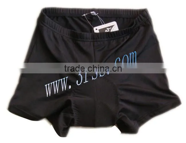 men high quality padded bike shorts