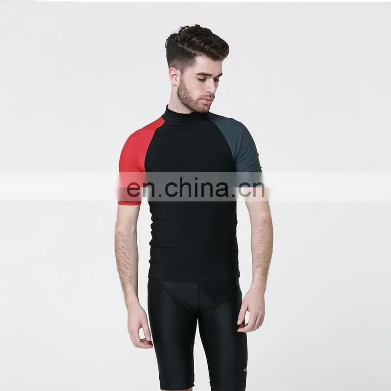 Short Sleeve Surfing Swimming Triathlon Sport Wear for men