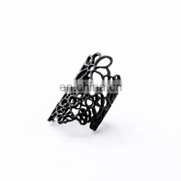 Fashion Hoop Lace Flower Rings Women's Rings Jewelry