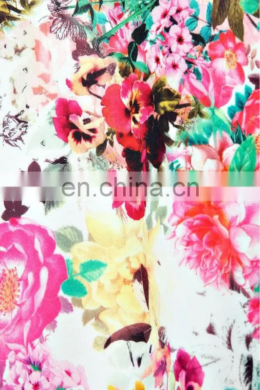 clothes garment Floral printed Jacket/womens new jacket/clothing supplier china/wholesale lastest apparel model-cp352