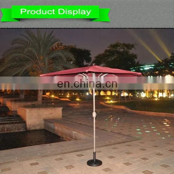 Creative designed patio umbrella,solar charger umbrella,LED umbrella
