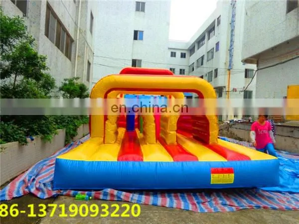 Mega sport Interactive adult and kids inflatable obstacle course for sale