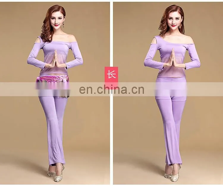 T-5123 High modal comfortable fabric adult short sleeve bellydance wear