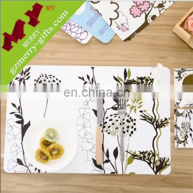 Eco-friendly silicone table placemat for kid