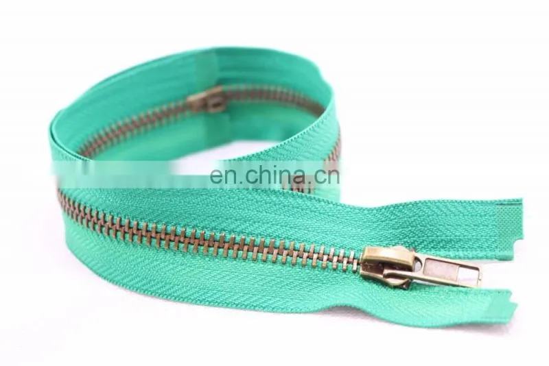 6 Colors Available,Close-open Metal Zippers With Pearl Slider, Multi-color #5 Zippers For DIY Sewing
