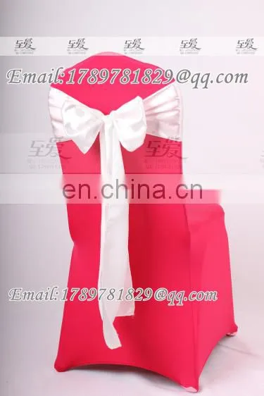 banquet satin ribbon chair cover sash
