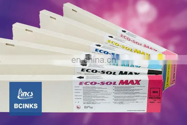 440ml Roland, Mutoh, Mimaki Eco solvent Ink Cartridge with Chip