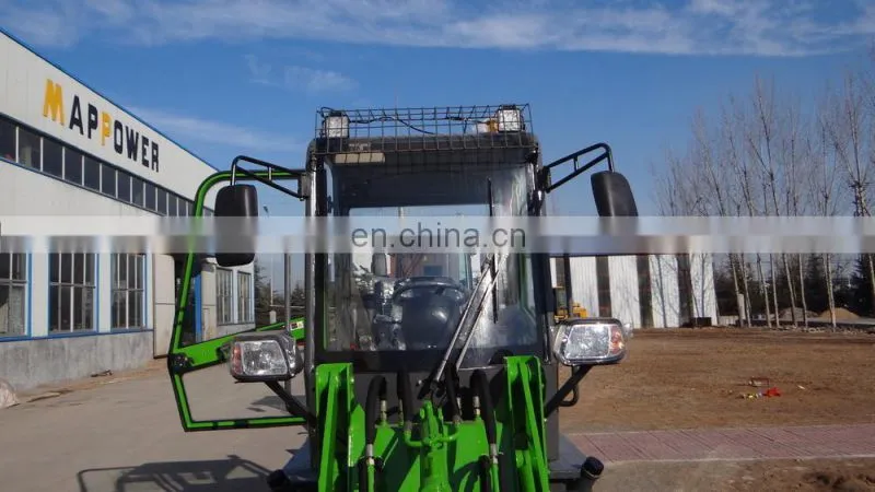 Hydrostatic transmission green mini loader 908