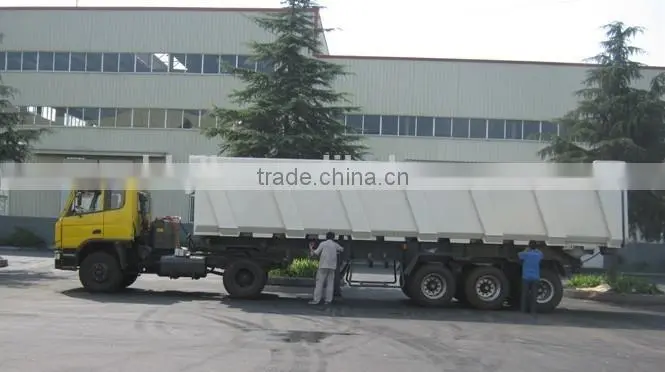 Dongfeng tractor truck and tipper semi-trailer