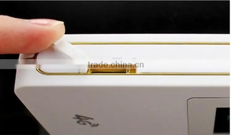 New design LTE TDD FDD network and hot sale 4g modem router wifi with power bank function