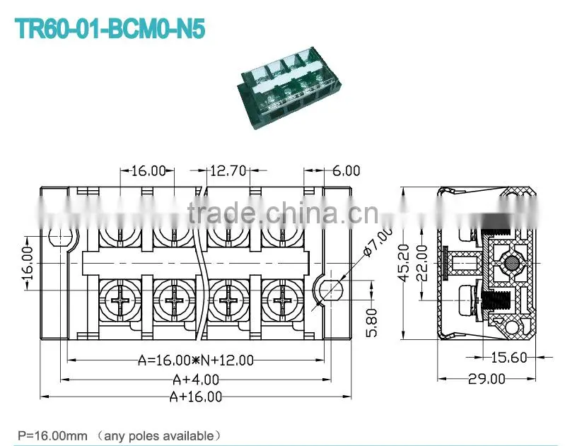 High Current Terminal Blocks
