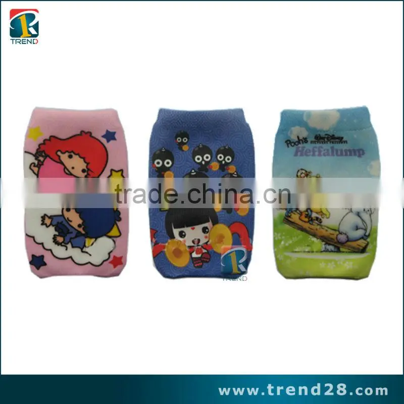 cartoon knitted sock case for cell phone