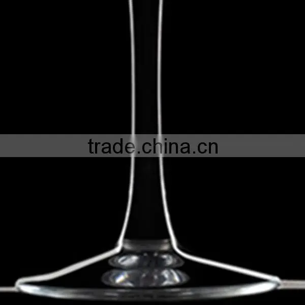 Handmade mouth blown transparent wine glass wholesale glassware