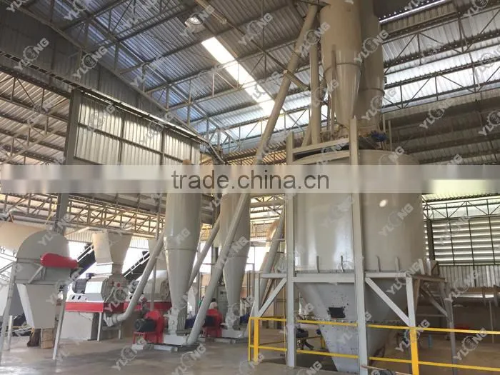 complete wood pellet line/wood pellet production line