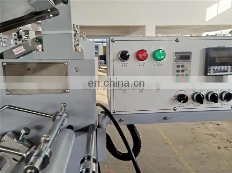 UGS31S 3 plus 1 color Automatic portable apparel clothing label flexo Printing machine, Roll to roll fabric ribbon printer