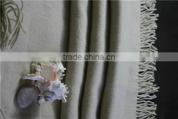 NO 1 factory pure sheep super heavy 50% wool 50%poly blanket