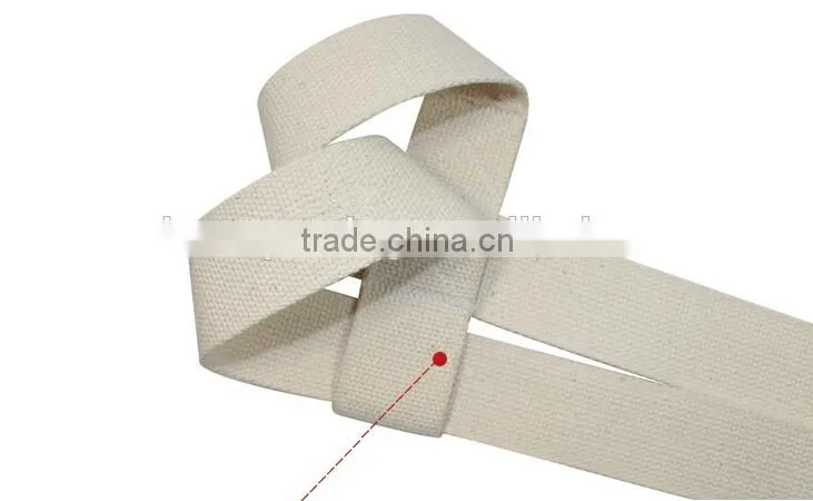 Cotton weightlifting support strap band